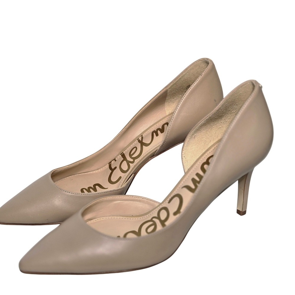 Sam Edelman Pointed Toe Pumps in Nude